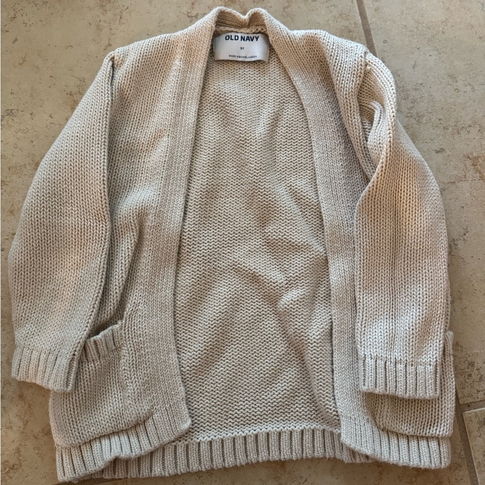 Old Navy Kids Cream Sweater